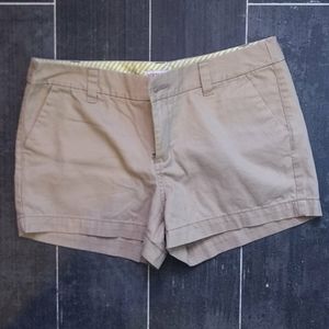 Khaki shorts. Size 4. Worn maybe once